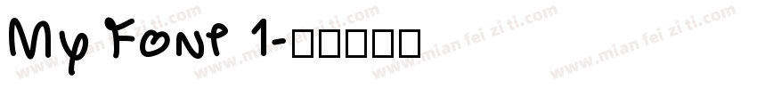 My Font 1字体转换
